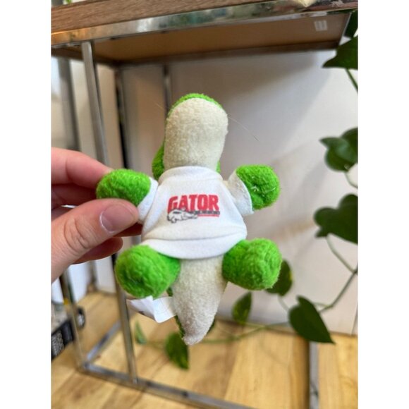 Mini Plush Green Gator with Logo Shirt - Picture 2 of 7